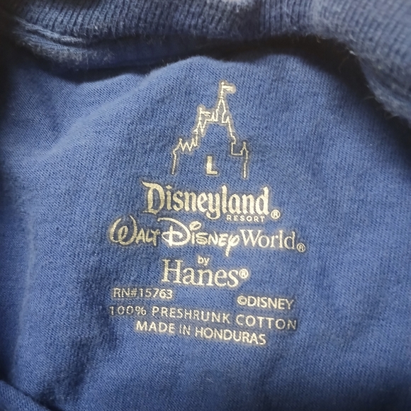 DISNEY‎ Hercules Big Deal Short Sleeve Tee Shirt Blue Size Large - Picture 5 of 6